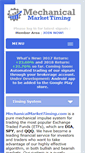 Mobile Screenshot of mechanicalmarkettiming.com